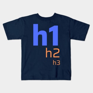 H1 Tag Kids T-Shirt